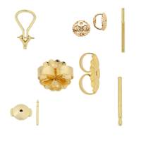 14K Earring Earnuts And Earring Posts